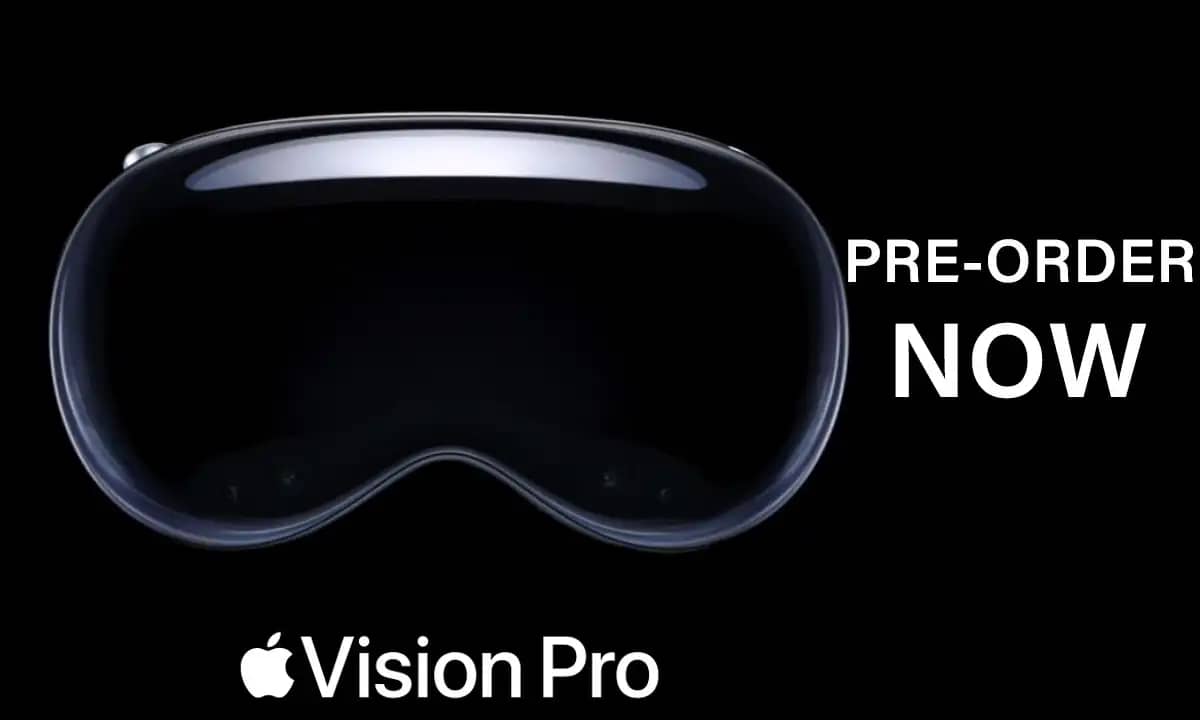 apple vision pro pre-order